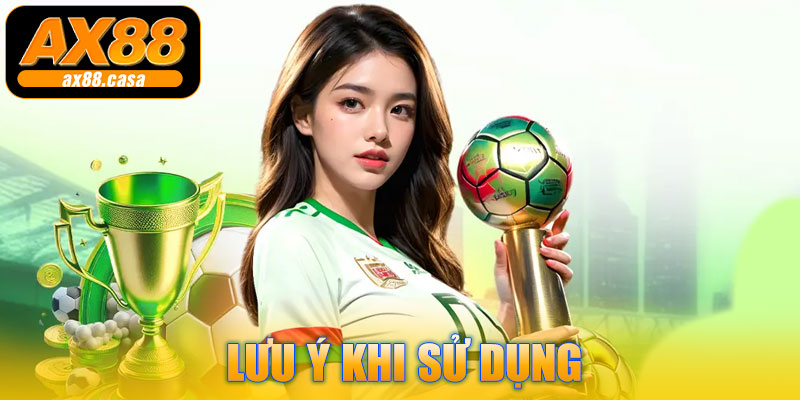 Lưu ý khi sử dụng Bảo Hiểm Cược Thể Thao AX88